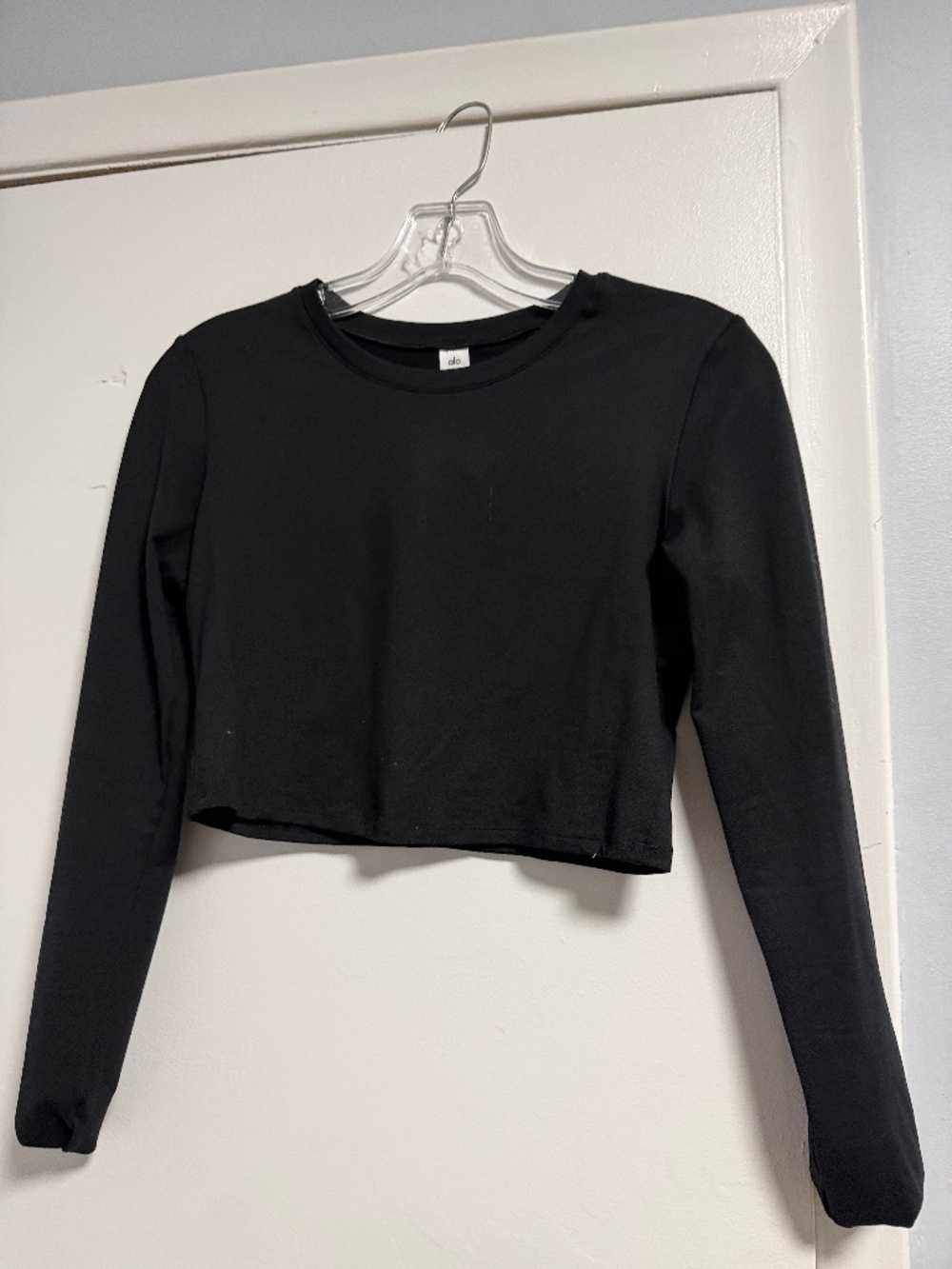 Alo - Alosoft finesse long sleeve cropped